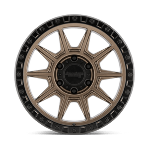 American Racing AR202 Matte Bronze Black Lip 17x9 -12 5x114.3mm 83.1mm - WheelWiz