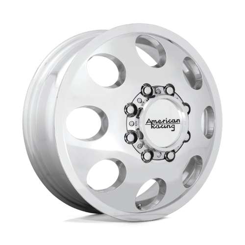 American Racing AR204 BAJA DUALLY Polished 16x6 +111 8x170mm 125.1mm - Wheelwiz