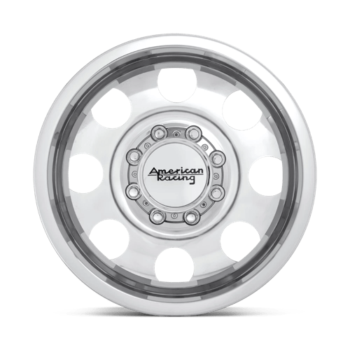 American Racing AR204 BAJA DUALLY Polished 16x6 -134 8x165.1mm 125.1mm - Wheelwiz