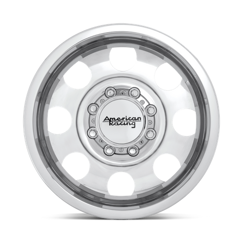American Racing AR204 BAJA DUALLY Polished 16x6 -134 8x170mm 125.1mm