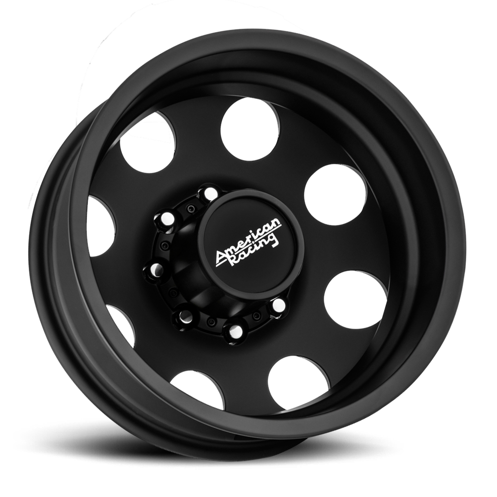 American Racing AR204 BAJA DUALLY Satin Black - Rear 16x6 -134 8x165.1mm 125.1mm