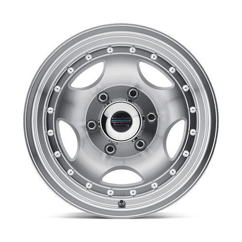American Racing AR23 Machined W/ Clear Coat 16x8 0 8x165.1mm 130.8mm - Wheelwiz