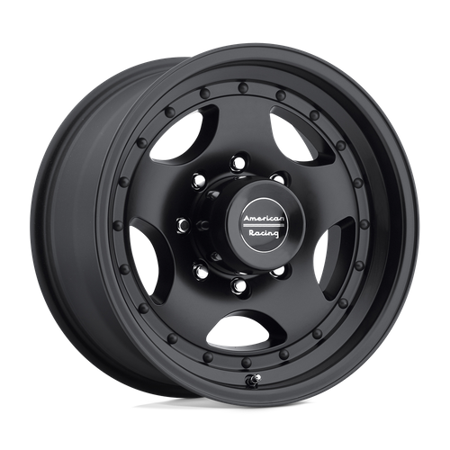 American Racing AR23 Satin Black W/ Clear Coat 16x8 0 8x170mm 130.8mm - Wheelwiz