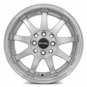 ARC AR4 Silver Machine Face Lip 15x8.5 +20 4x108mm 73.1mm - WheelWiz