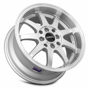 ARC AR4 Silver Machine Face Lip 15x8.5 +20 4x98mm 73.1mm - WheelWiz