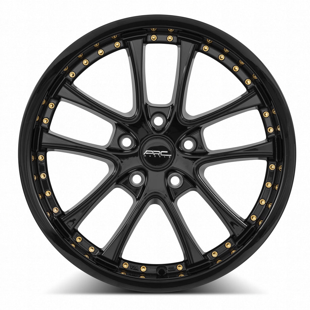 Vors AR5 Gloss Black 17x8 +35 5x115mm 73.1mm - Wheelwiz