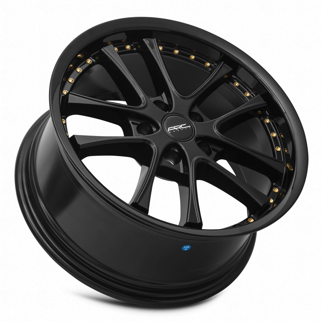Vors AR5 Gloss Black 17x8 +35 5x108mm 73.1mm - Wheelwiz