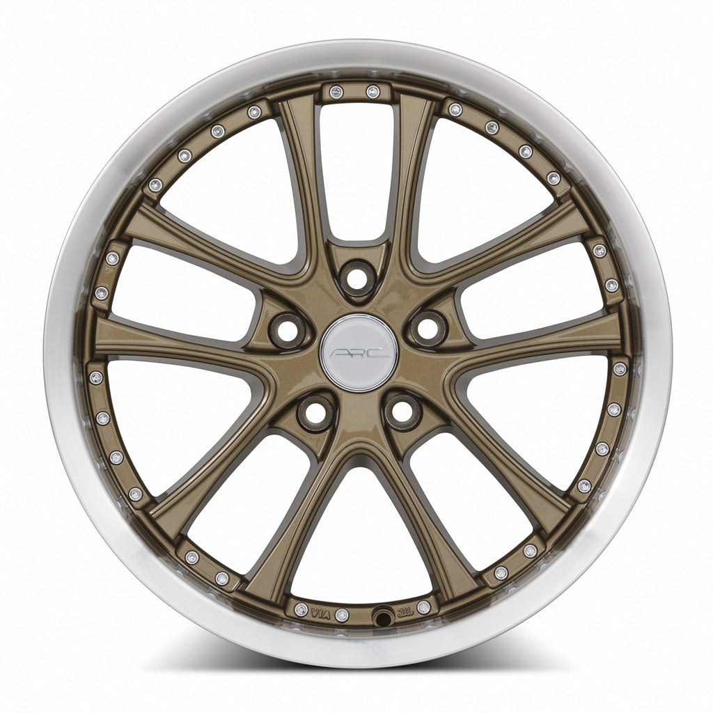 Vors AR5 Bronze Machined Lip 17x8 +35 5x110mm 73.1mm - Wheelwiz