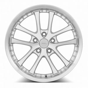 Vors AR5 Silver Machined Face 17x8 +35 5x120mm 73.1mm - Wheelwiz