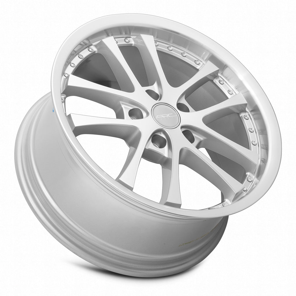 Vors AR5 Silver Machined Face 17x8 +35 5x112mm 73.1mm - Wheelwiz
