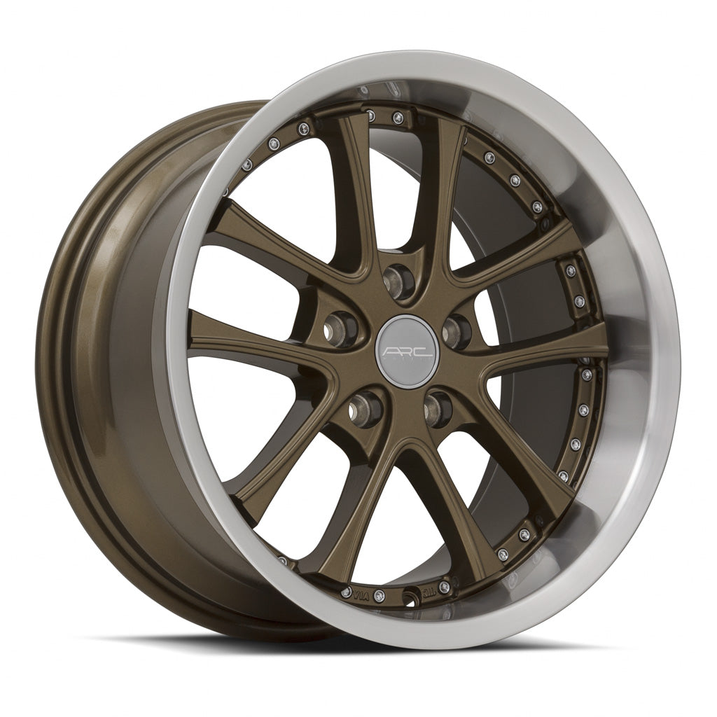 Vors AR5 Bronze Machined Lip 17x9 +30 5x112mm 73.1mm
