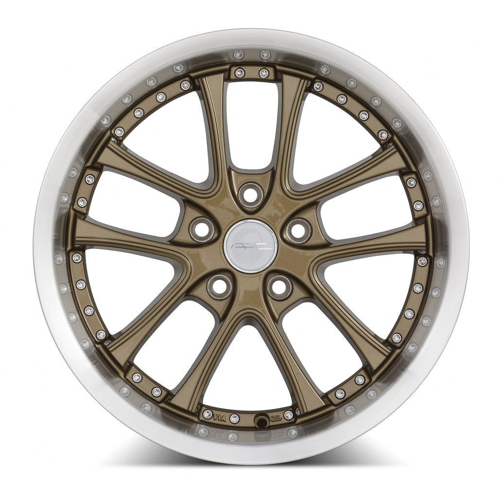Vors AR5 Bronze Machined Lip 17x9 +30 5x112mm 73.1mm