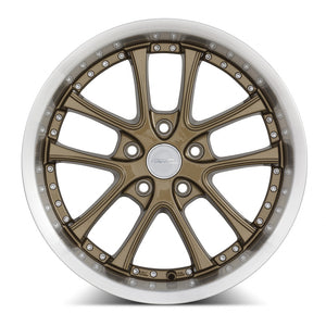Vors AR5 Bronze Machined Lip 17x9 +30 5x108mm 73.1mm - Wheelwiz
