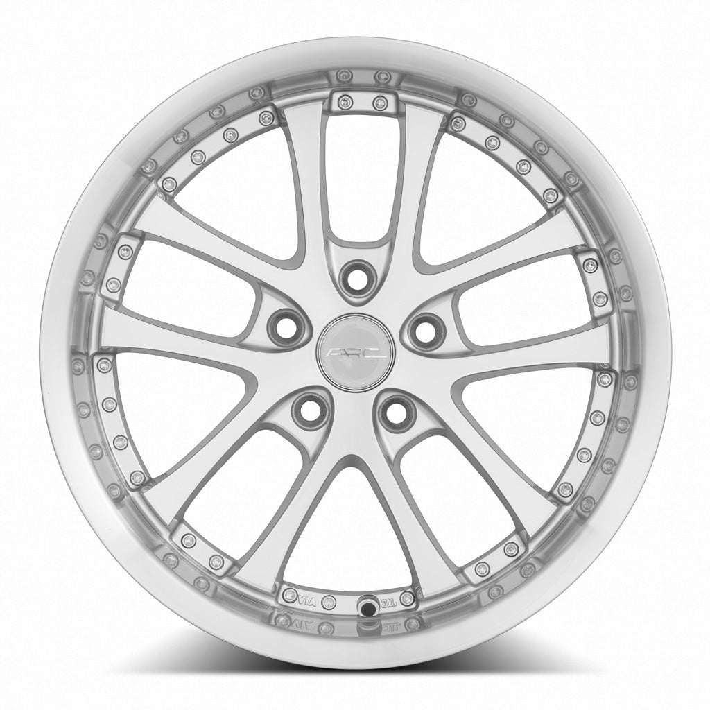 Vors AR5 Silver Machined Face 17x9 +30 5x114.3mm 73.1mm - Wheelwiz
