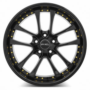 ARC AR5 All Black Gold Rivet 18x8.5 +35 5x114.3mm 73.1mm