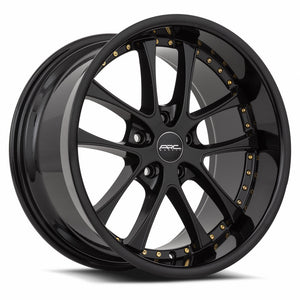 ARC AR5 All Black Gold Rivet 18x9.5 +30 5x120mm 73.1mm