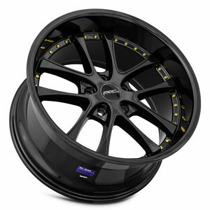 ARC AR5 All Black Gold Rivet 18x9.5 +30 5x120mm 73.1mm