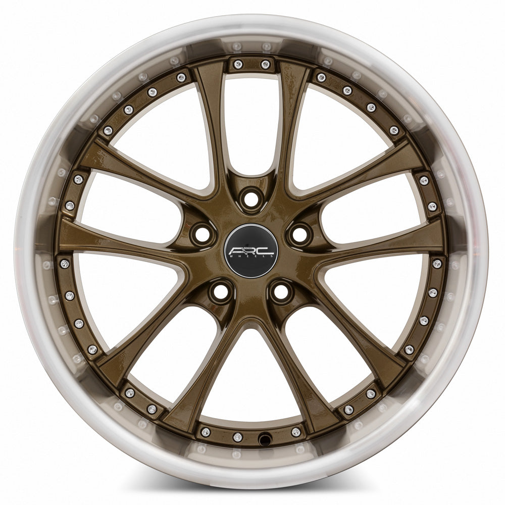 Vors AR5 Bronze Machined Lip 18x9.5 +30 5x115mm 73.1mm - Wheelwiz