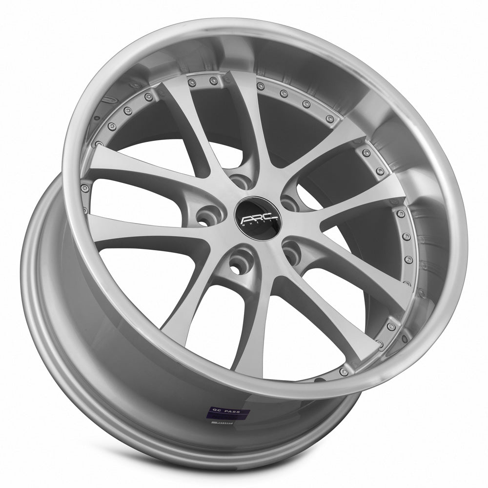 Vors AR5 Silver Machined Face 18x9.5 +30 5x115mm 73.1mm - Wheelwiz