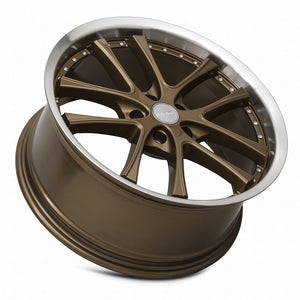 Vors AR5 Bronze Machined Lip 19x8.5 +35 5x112mm 73.1mm - Wheelwiz