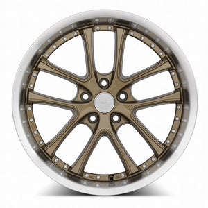 Vors AR5 Bronze Machined Lip 19x9.5 +35 5x108mm 73.1mm - Wheelwiz