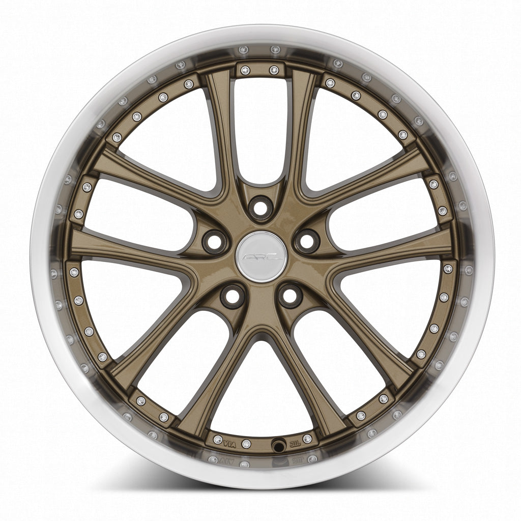 Vors AR5 Bronze Machined Lip 19x9.5 +35 5x112mm 73.1mm - Wheelwiz