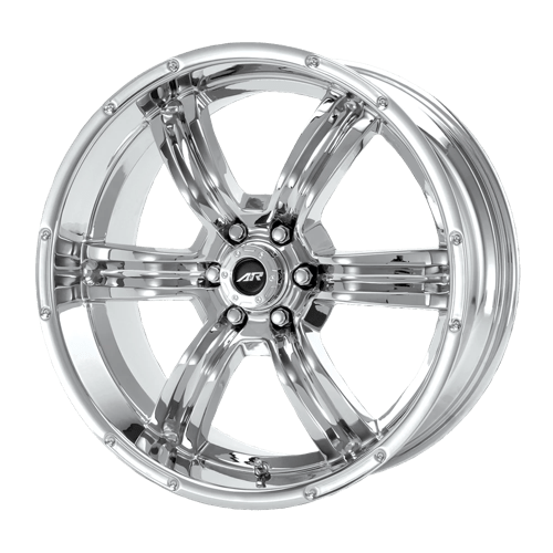 American Racing AR620 TRENCH Chrome 16x8 +12 6x139.7mm 78.1mm - WheelWiz