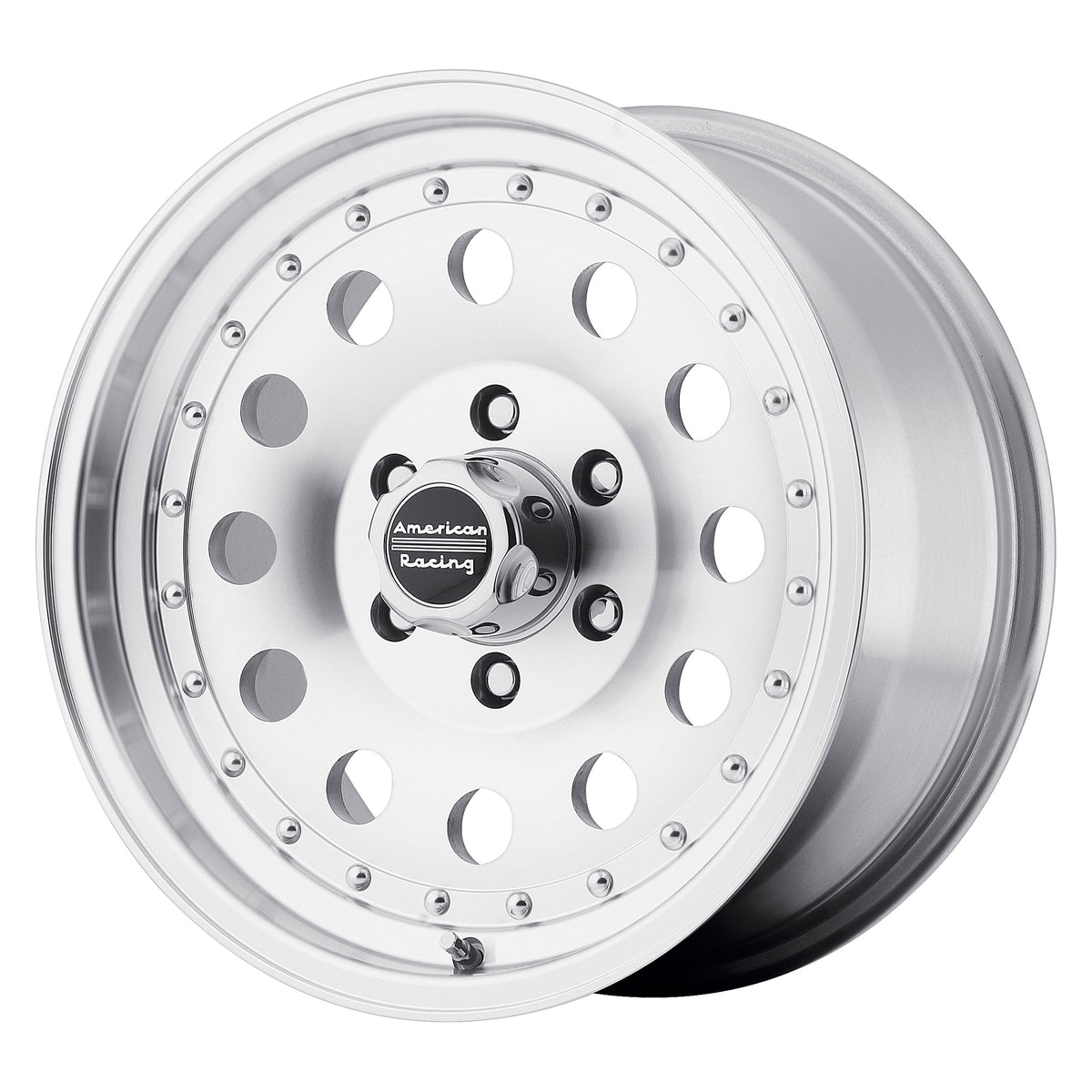 American Racing AR62 OUTLAW II Machined 17x8 00 6x135mm 87.1mm - Wheelwiz