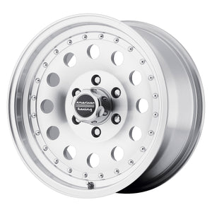 American Racing AR62 OUTLAW II Machined 17x8 00 6x135mm 87.1mm - Wheelwiz