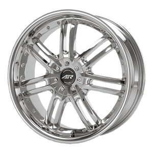 American Racing AR663 HAZE Chrome 18x7.5 +45 5x108|5x114.3mm 72.6mm - WheelWiz