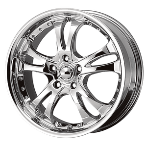 American Racing AR683 CASINO Chrome 16x7 +42 5x115mm 72.6mm - WheelWiz