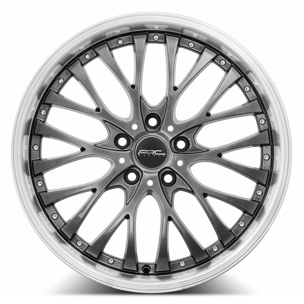 ARC AR6 Hyper Black Machine Lip 18x8 +30 5x120mm 73.1mm