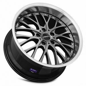 ARC AR6 Hyper Black Machine Lip 18x9 +35 5x120mm 73.1mm