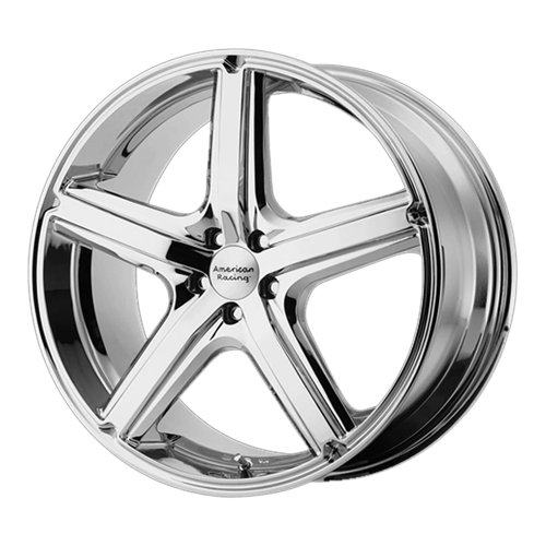 American Racing AR883 MAVERICK Chrome 17x7.5 +40 5x100mm 72.6mm - WheelWiz