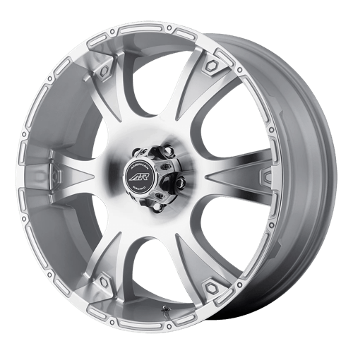 American Racing AR889 DAGGER Silver Machined 17x8 +12 5x114.3mm 72.6mm