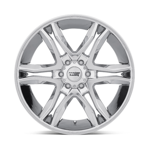 American Racing AR893 MAINLINE Chrome 20x8.5 +15 5x139.7mm 108mm - Wheelwiz