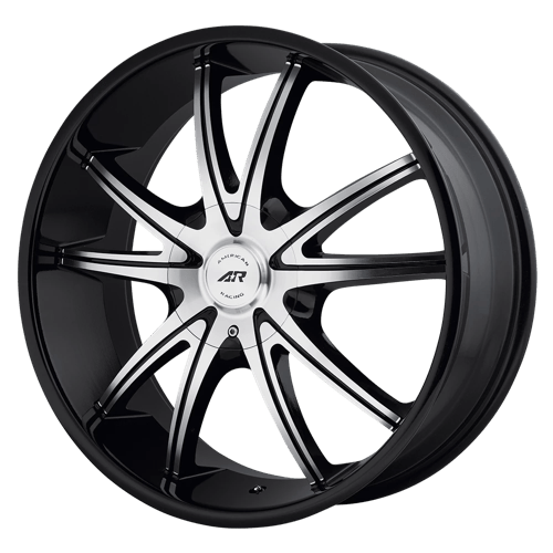 American Racing AR897 Gloss Black Machined 20x8.5 +38 5x130mm 72.6mm