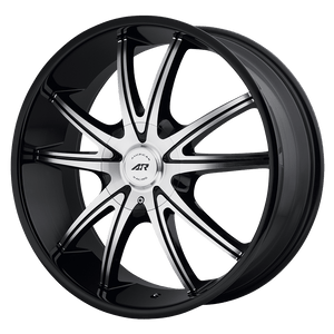 American Racing AR897 Gloss Black Machined 20x8.5 +38 5x114.3|5x127mm 72.6mm - WheelWiz