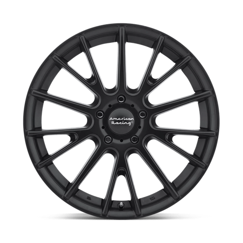 American Racing AR904 Satin Black 16x7 +40 5x112mm 72.6mm - Wheelwiz