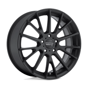 American Racing AR904 Satin Black 18x8 +45 5x112mm 72.6mm - WheelWiz