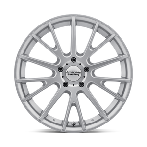 American Racing AR904 Silver Machined 16x7 +40 5x114.3mm 72.6mm