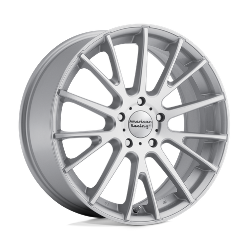 American Racing AR904 Silver Machined 16x7 +40 5x114.3mm 72.6mm