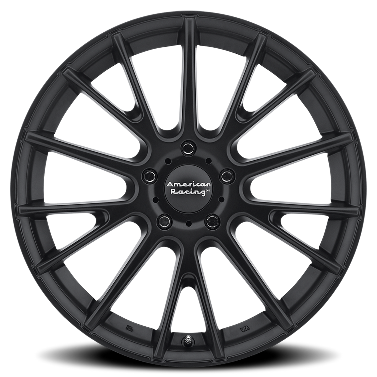 American Racing AR904 Satin Black 18x8 +45 5x112mm 72.6mm - Wheelwiz
