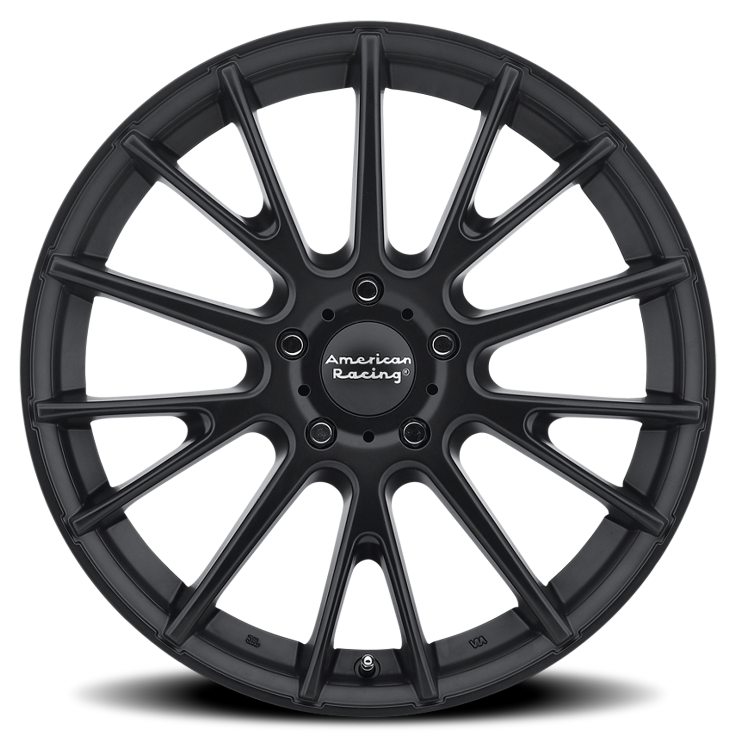 American Racing AR904 Satin Black 18x8 +45 5x112mm 72.6mm - Wheelwiz