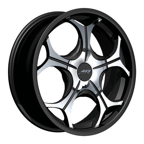 American Racing AR905 Satin Black Machined 20x8.5 +45 5x114.3|5x120mm 74.1mm