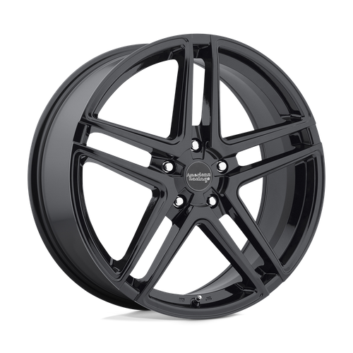 American Racing AR907 Gloss Black 16x7 +40 5x112mm 72.6mm