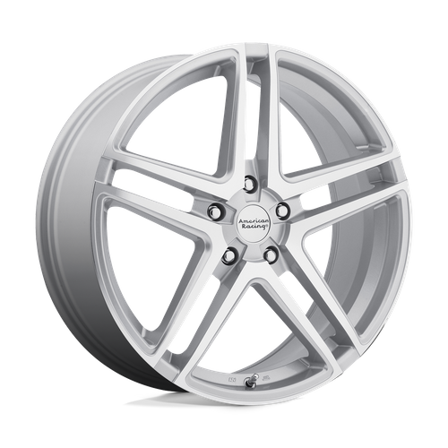 American Racing AR907 Silver Machined 16x7 +40 5x115mm 72.6mm