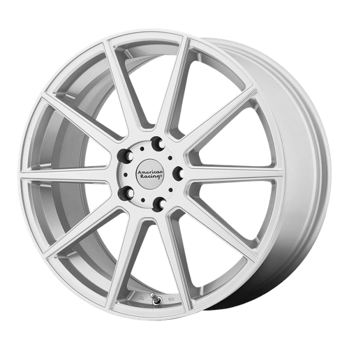 American Racing AR908 Silver With Machined Face 18x8 +40 5x120mm 74.1mm