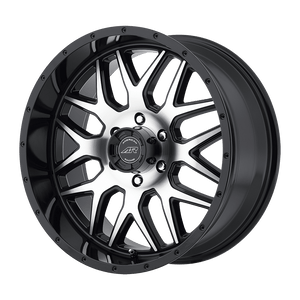 American Racing AR910 Gloss Black Machined 20x9 +18 5x139.7mm 108mm - WheelWiz