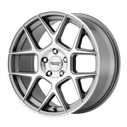 American Racing AR913 APEX Gun Metal Machined Face 20x8.5 +38 5x114.3mm 72.6mm - Wheelwiz
